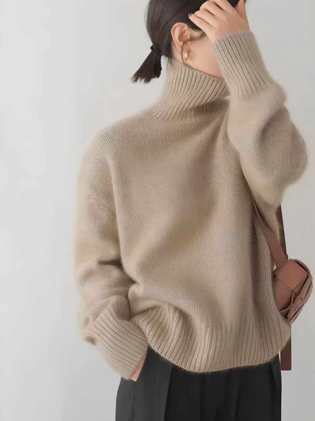 Sophia™ Kashmir turtleneck villapaita