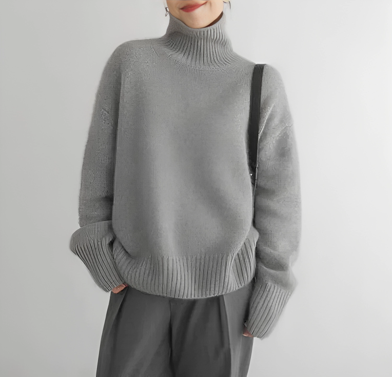 Sophia™ Kashmir turtleneck villapaita