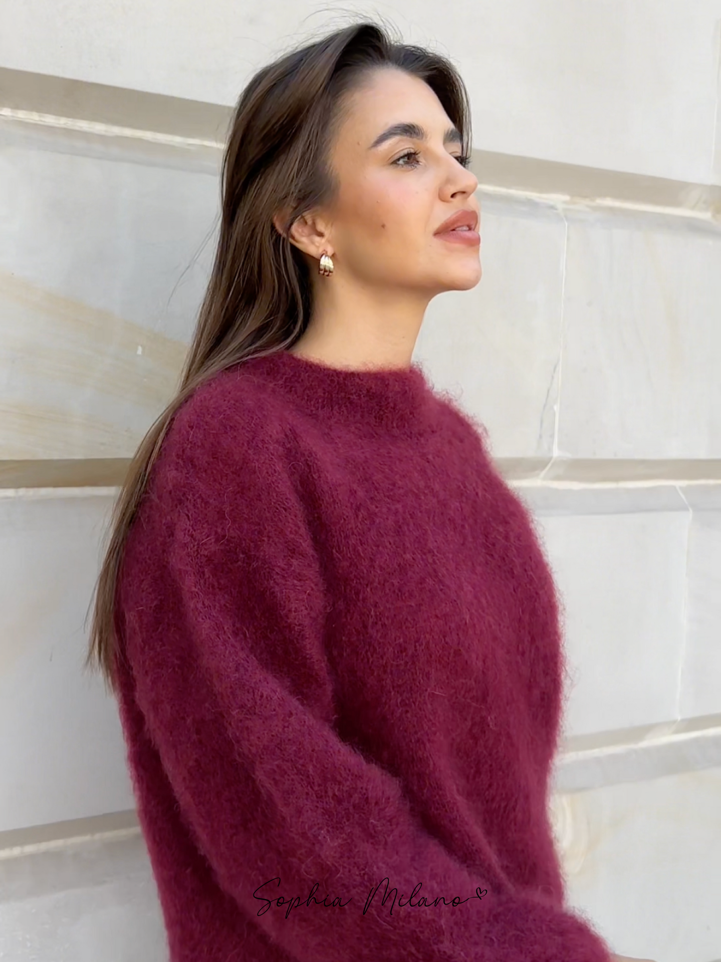 Sophia | Mohair Neulepaita