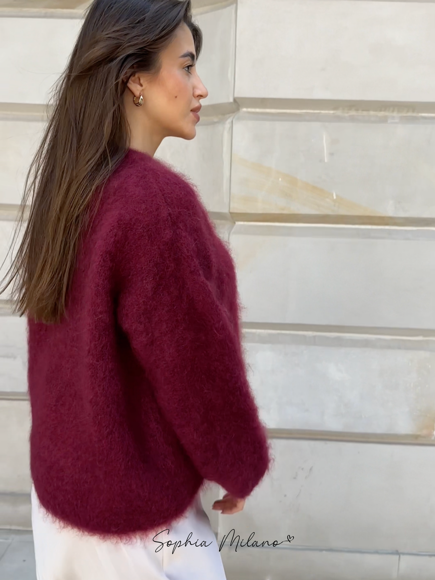 Sophia | Mohair Neulepaita